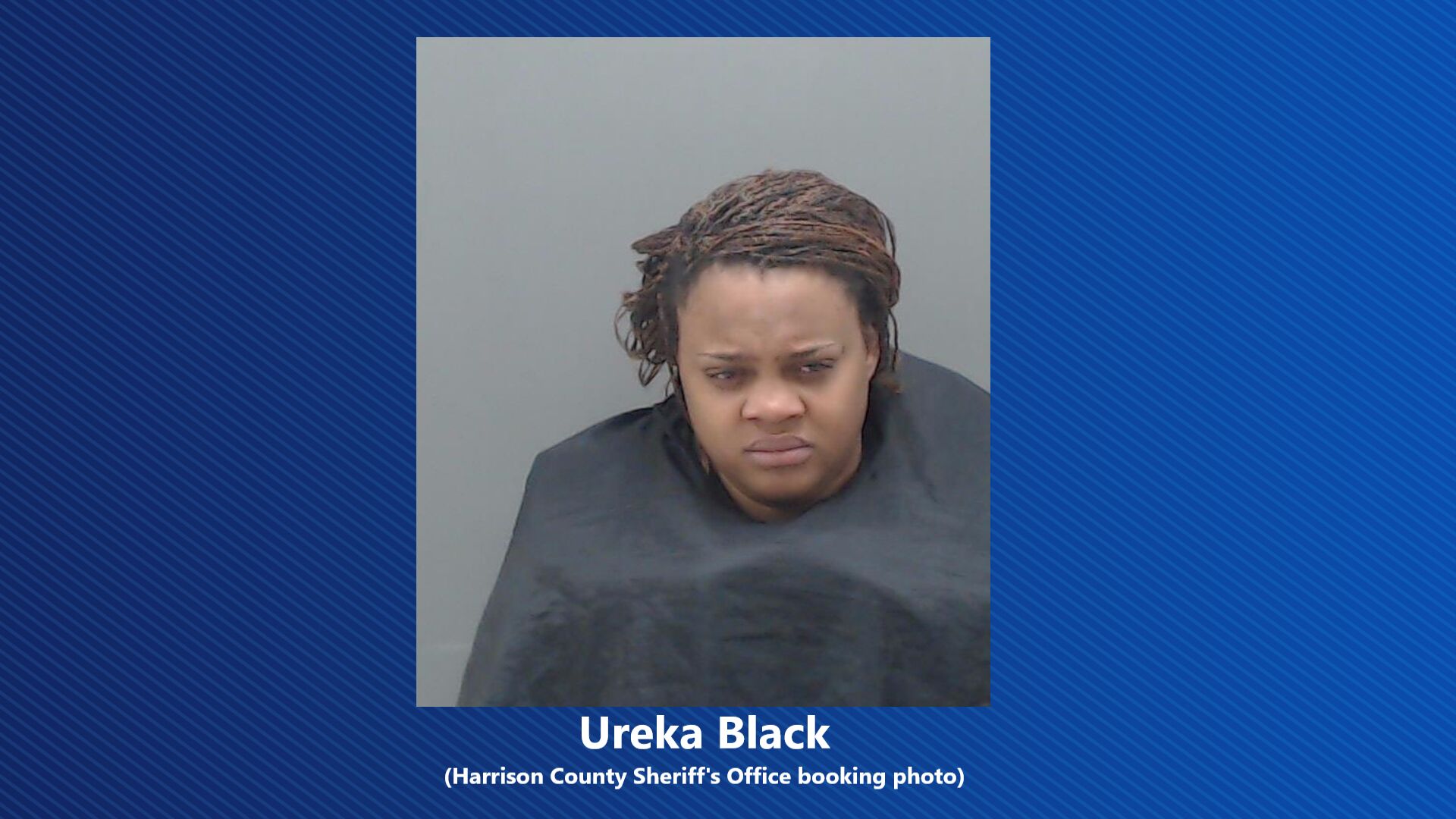 Ureka Black Harrison County SO mug shot